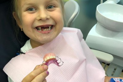 детское протезирование зубов